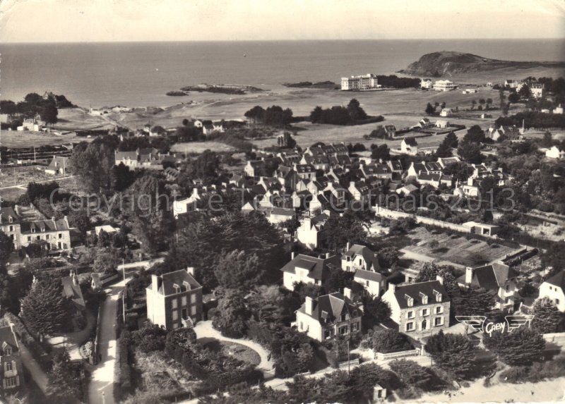 Saint Briac sur mer vue aérienne du hameau de la Chapelle