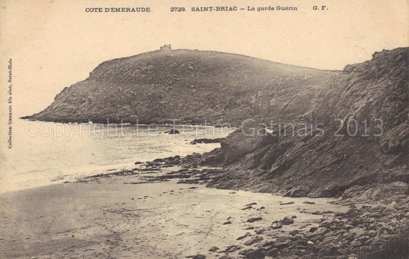 Saint Briac sur mer plage de la Garde
